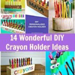 14 maravillosas ideas de porta crayones de bricolaje: manualidades fáciles para niños