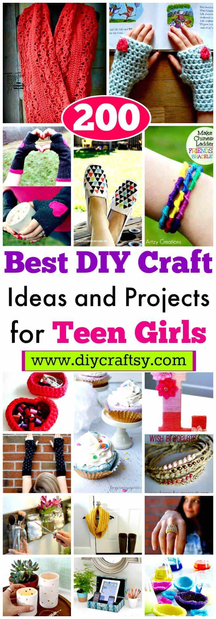 200-Best-DIY-Craft-Ideas-and-Projects-for-Teen-Girls