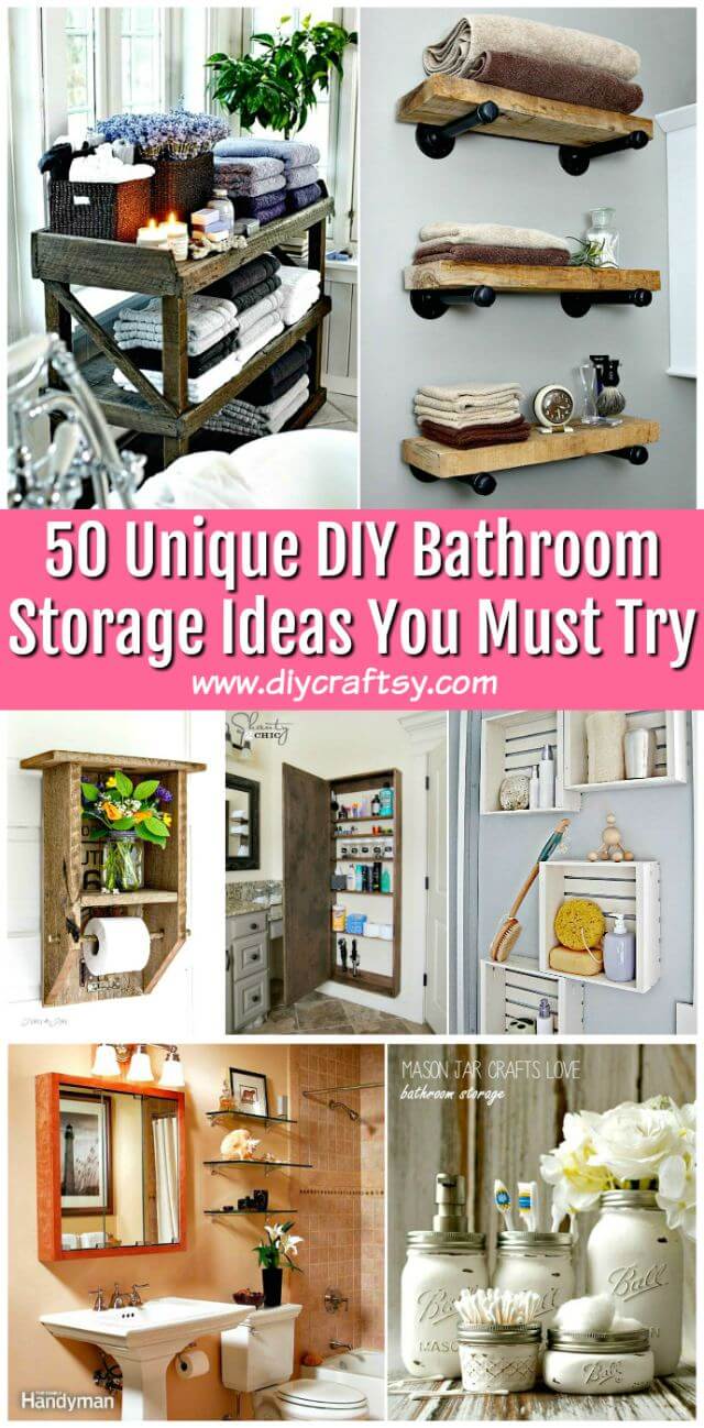 50-Unique-DIY-Bathroom-Storage-Ideas-You-Must-Try-DIY-Bathroom-Projects-DIY-Bathroom-Decor-Ideas-DIY-Crafts-DIY-Projects