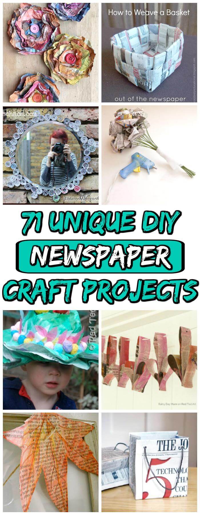 71-Unique-DIY-Newspaper-Craft-Projects