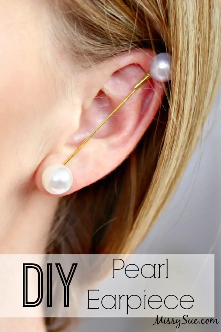 Auricular de perlas DIY rápido