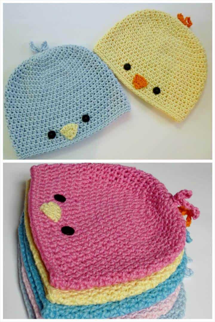 lindo gorro de crochet baby chic o baby bird