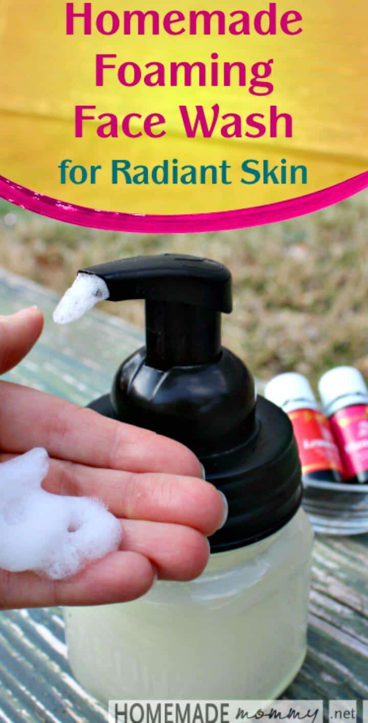 Foaming Face Wash for Radiant Skin Recipe - DIY
