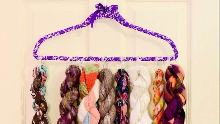 Mejores formas de colgar bufandas