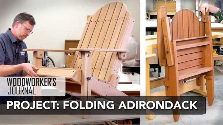 Construir una silla plegable Adirondack