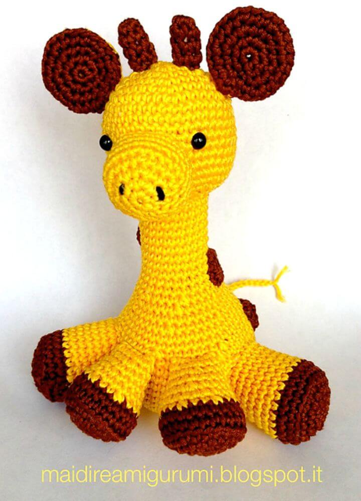 Crochet Baby Jirafa Amigurumi - Patrón Gratis