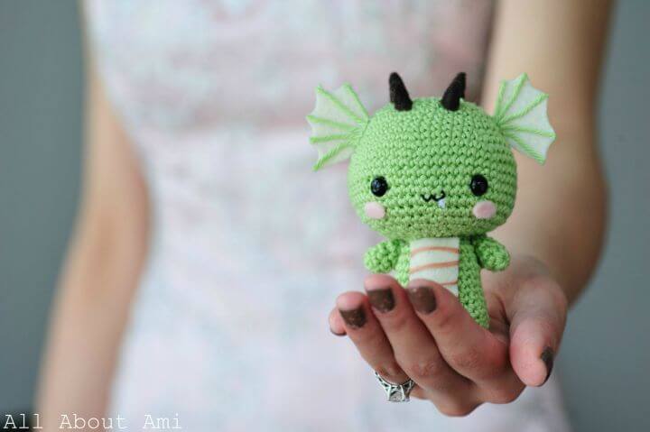 Crochet Dragon Amigurumi - Patrón Gratis