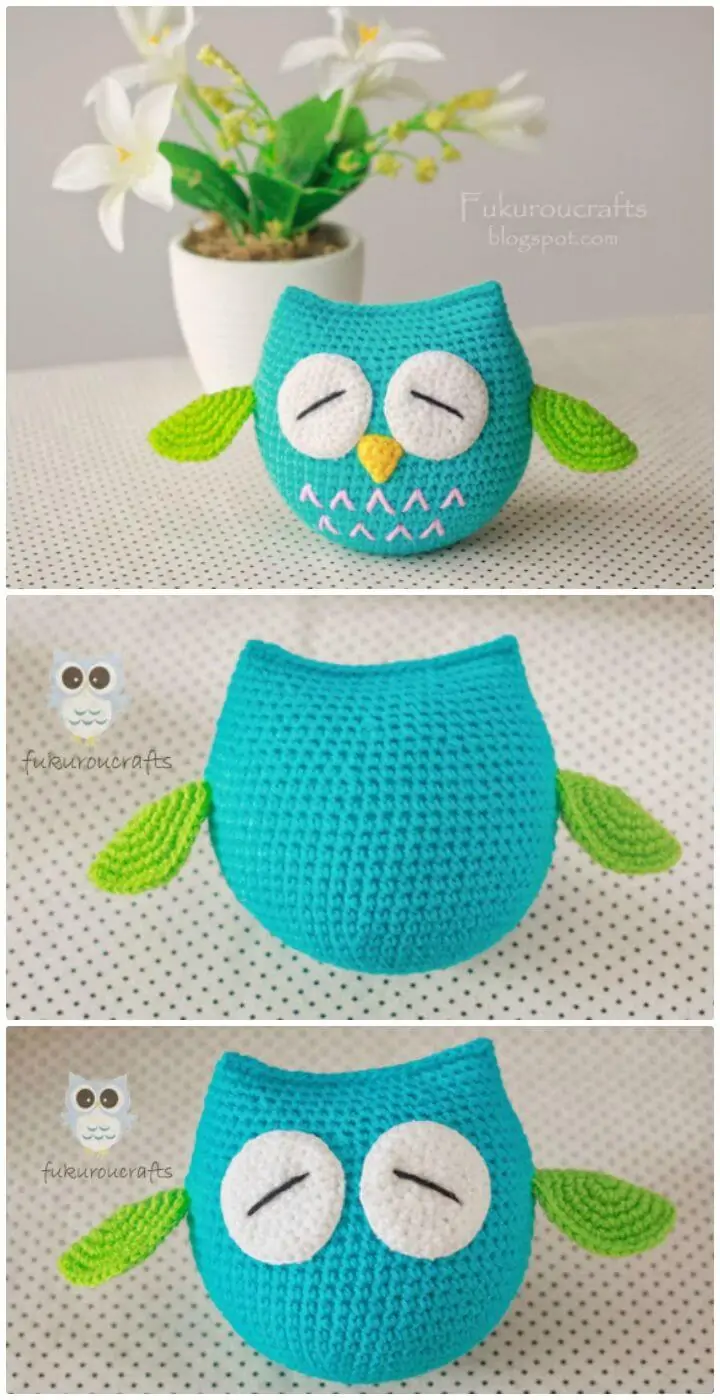 Crochet Easy Owl - Patrón Amigurumi Gratis