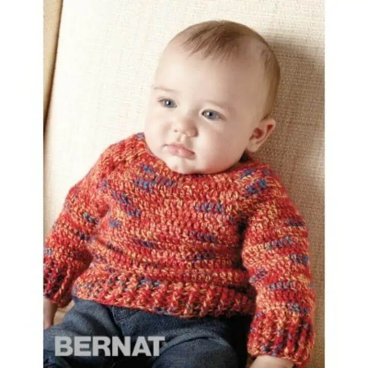 Crochet Date Prisa Pullover Free Easy Baby Pattern