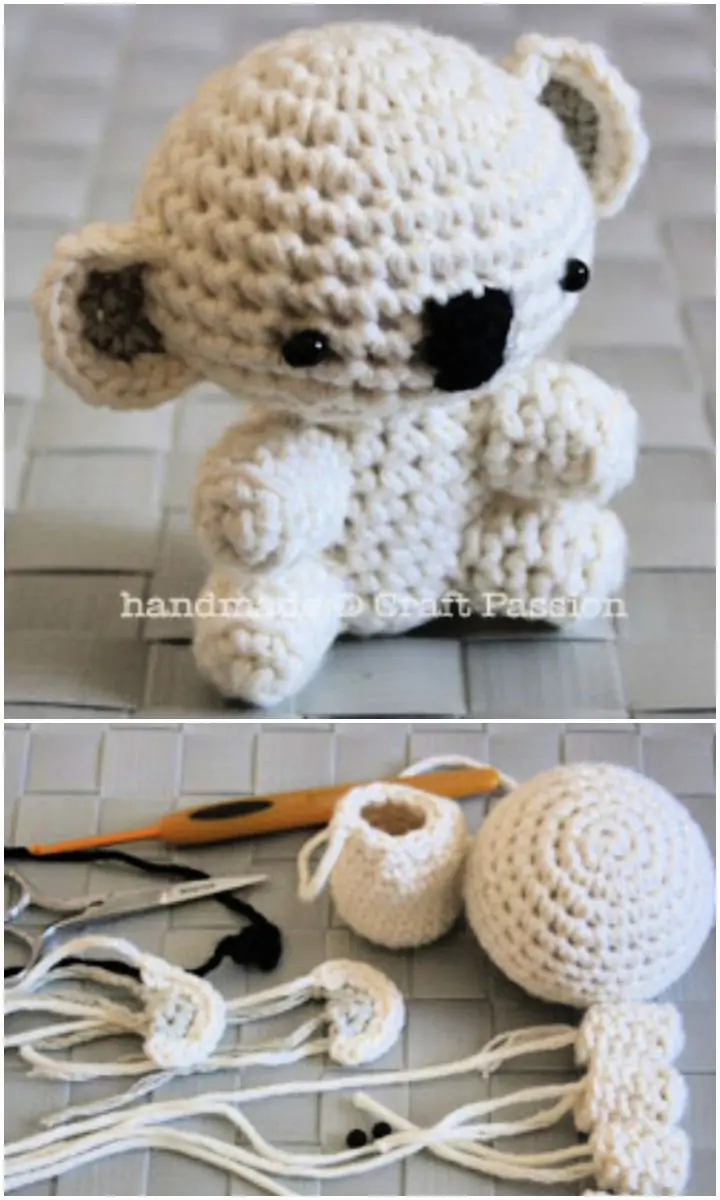 Patrón Amigurumi Koala Crochet