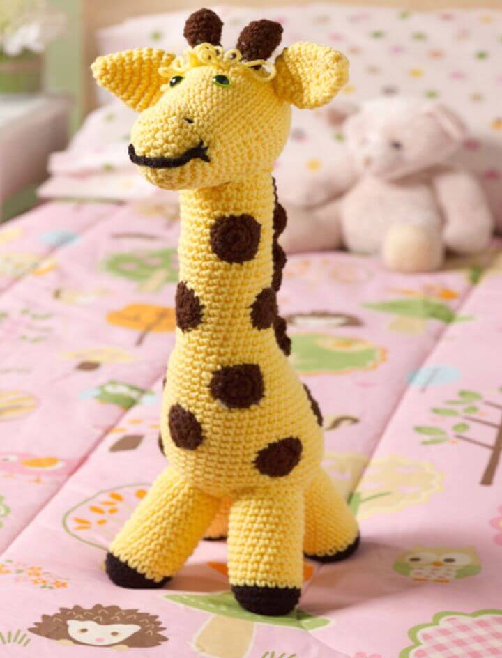 Patrón de juguete de ganchillo gratis Love My Giraffe