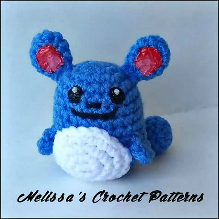 Cómo Crochet Marill Ball Pokemon - Patrón Gratis