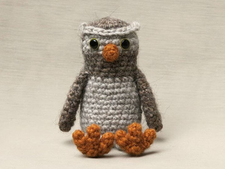 Crochet Odi Little Owl - Patrón libre