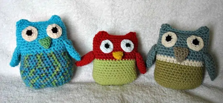 Familia Buho Crochet - Patrón Amigurumi Gratis