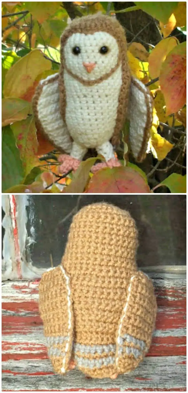 Cómo Crochet Soren the Barn Owl - Patrones Amigurumi Gratis
