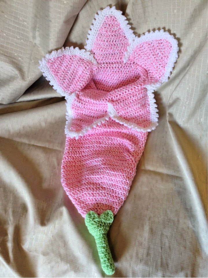 Crochet Spring Flower Recién Nacido Cocoon