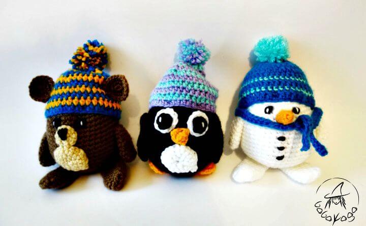 Cómo tejer un pingüino lanudo a crochet - Patrón gratuito