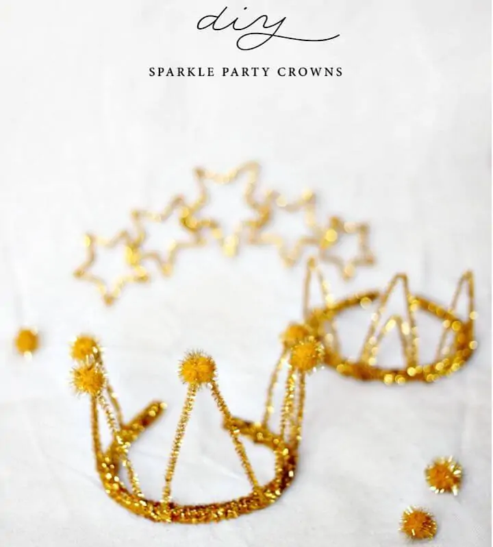 Coronas de bricolaje para fiestas