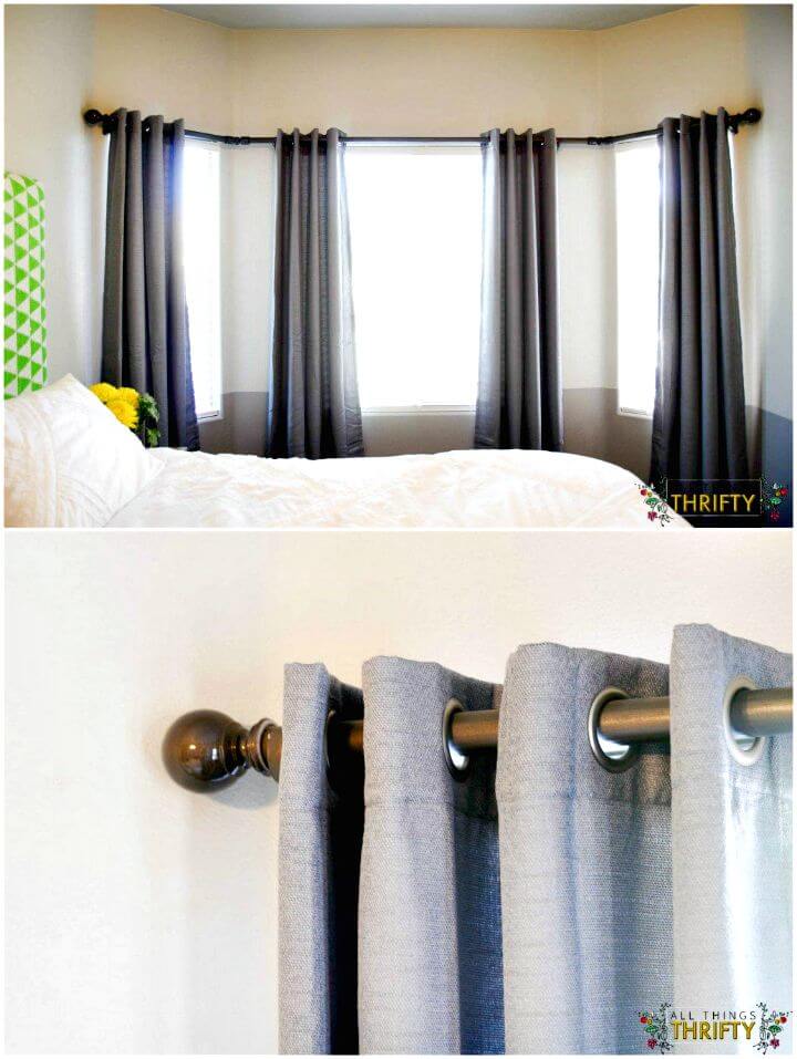 Cómo hacer tu propia barra de cortina para ventana salediza - Tutorial gratuito