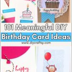 101 ideas de tarjetas de cumpleaños de bricolaje que son significativas y memorables
