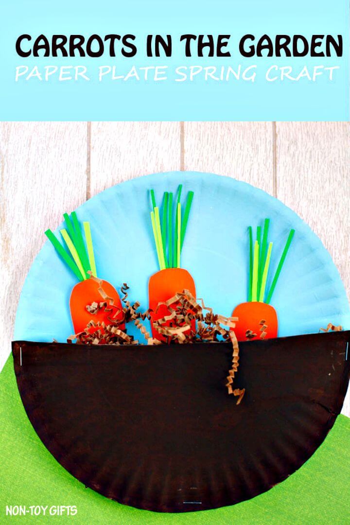 Cómo hacer zanahorias en el jardín para niños