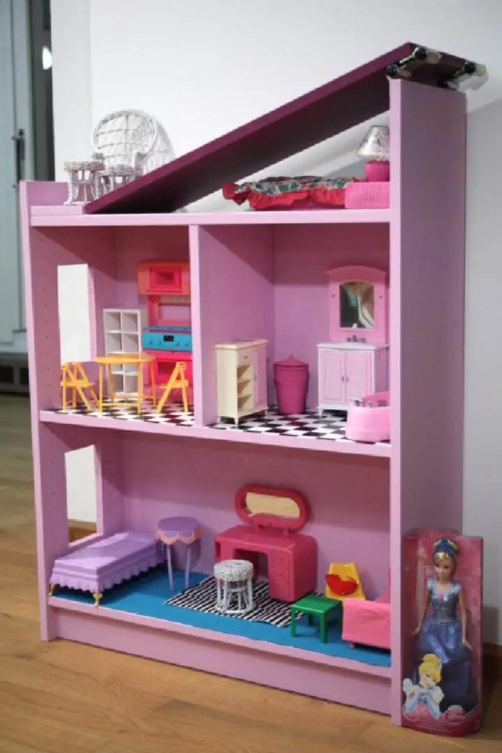 DIY Covertible IKEA BILLY Princess Row House