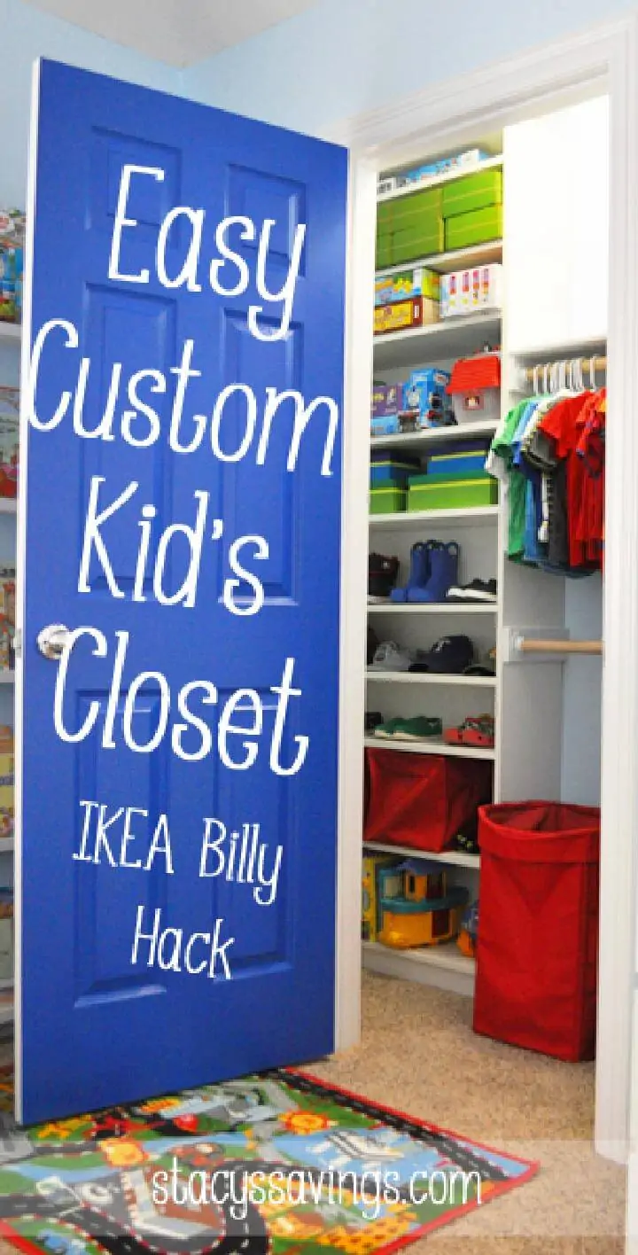 Armario para niños DIY IKEA BILLY