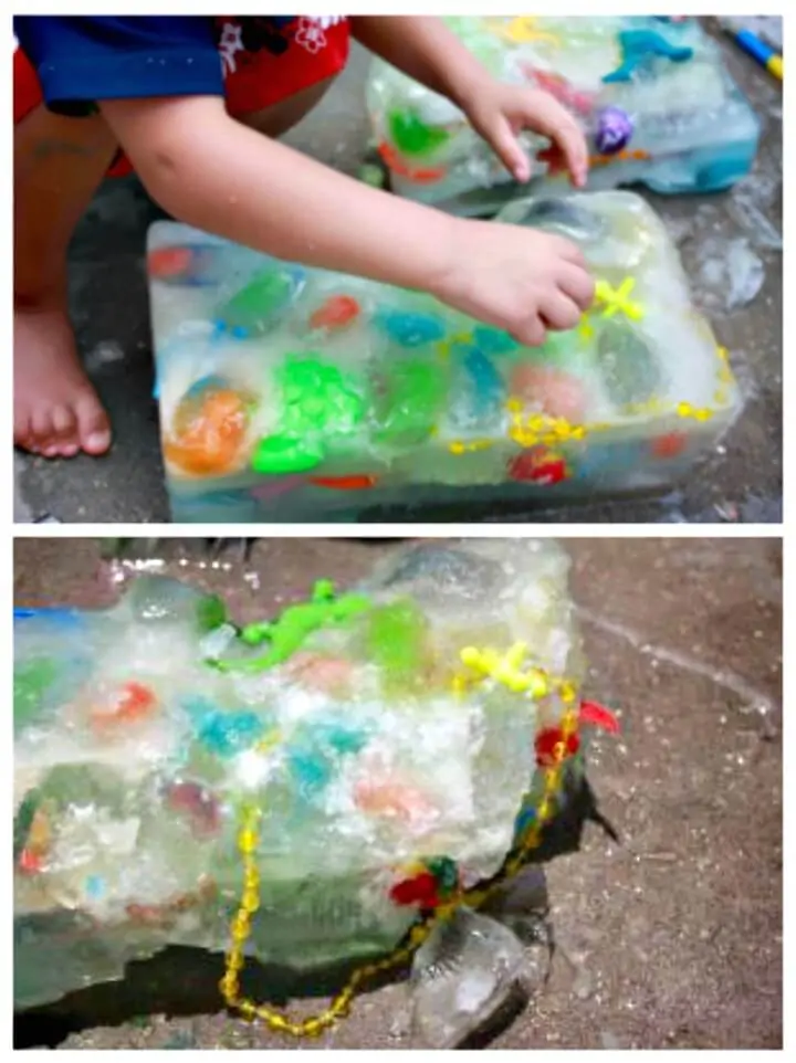 Cute DIY Ice Block Gmae para niños