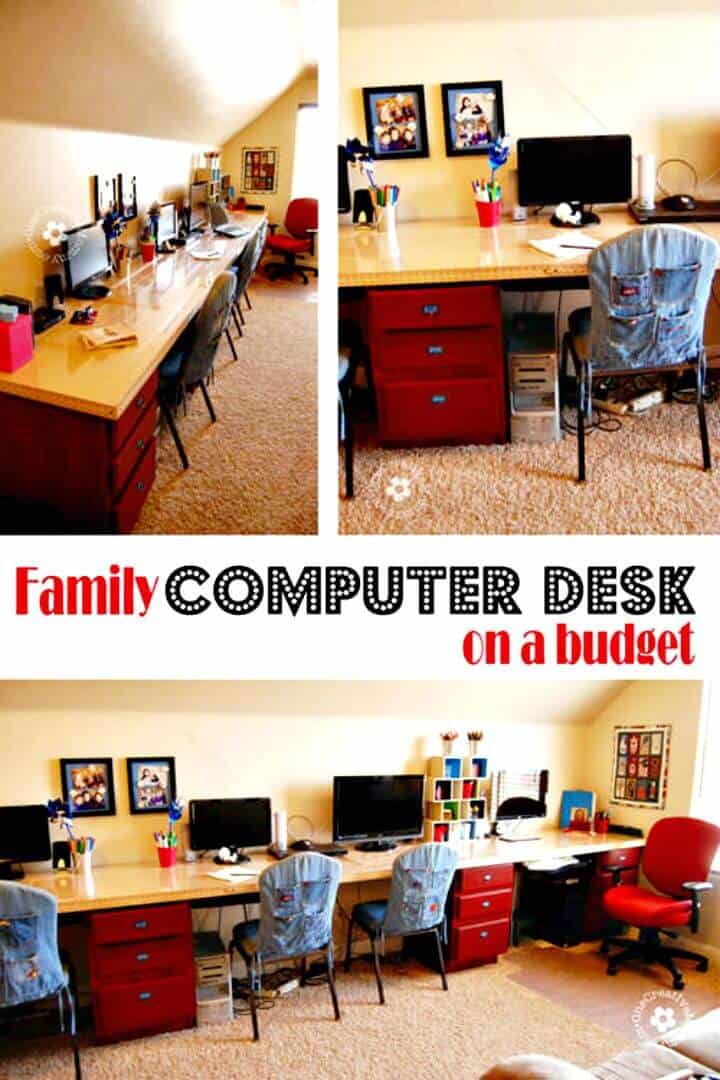 Tutorial fácil de la estación de escritorio de computadora para niños de bricolaje