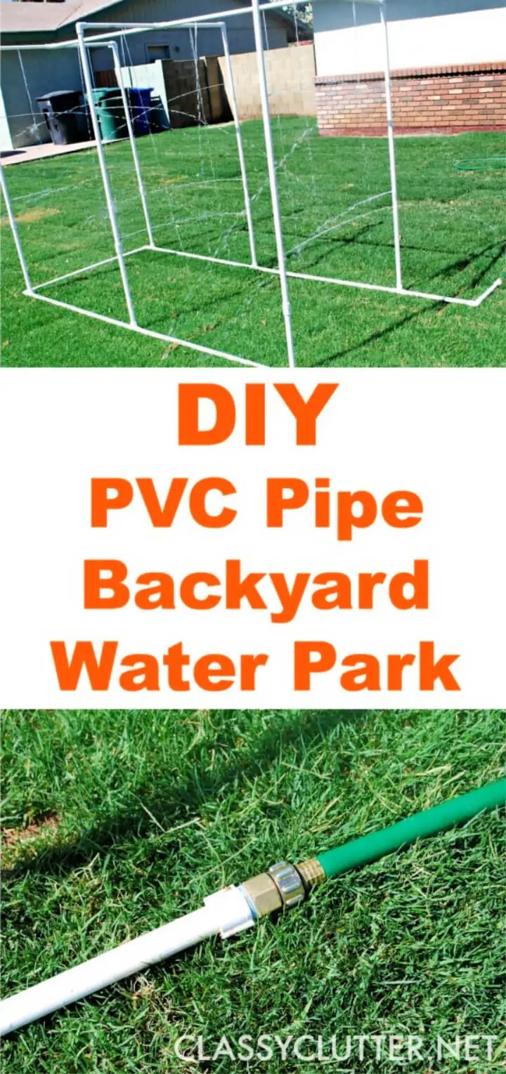 Parque acuático DIY PVC Backyard
