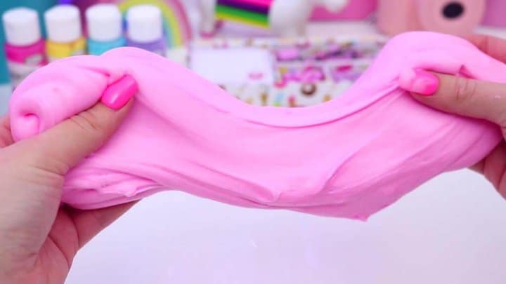 Bricolaje rosa FLUFFY SLIME!  Cómo hacer el MEJOR Slime