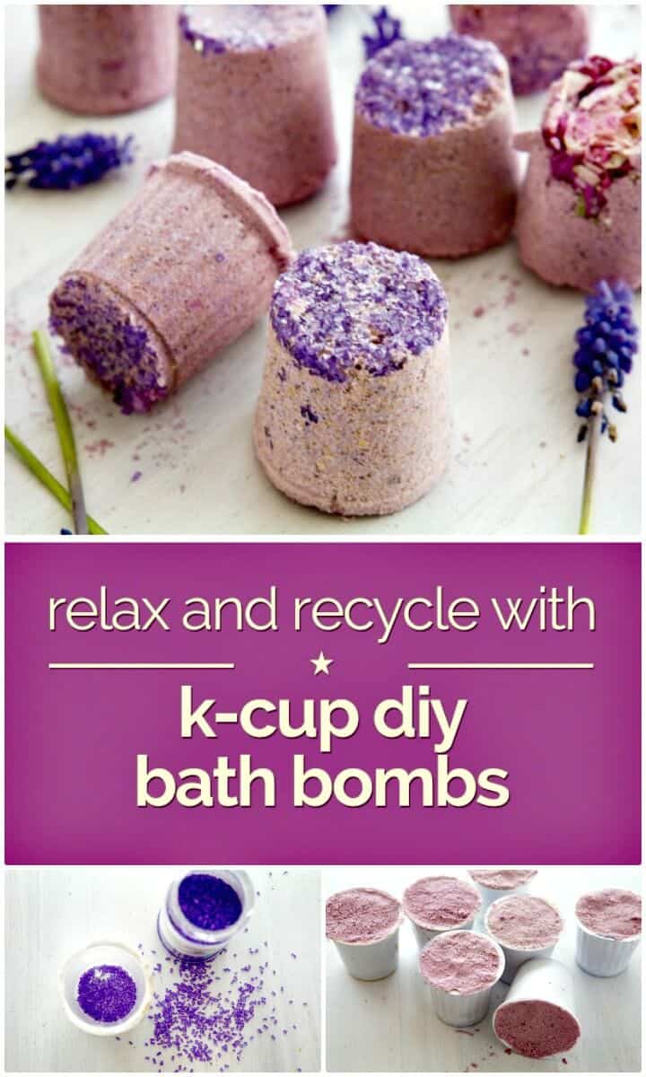 Fácil bricolaje, relájese y recicle con el tutorial de bombas de baño K-Cup