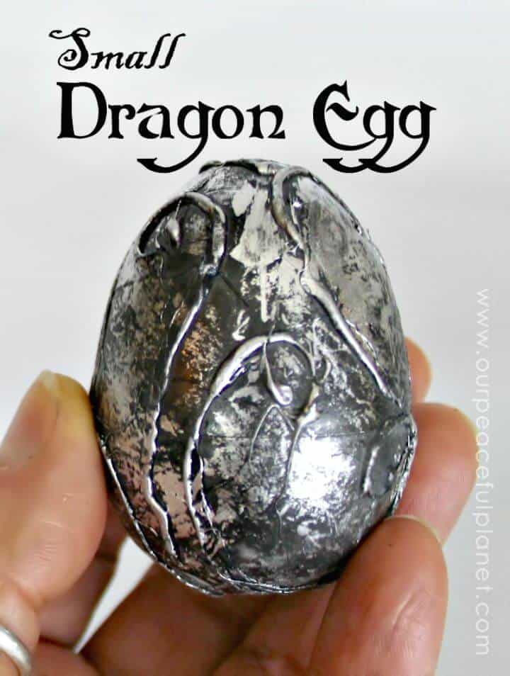 Cómo hacer un huevo de dragón pequeño - DIY