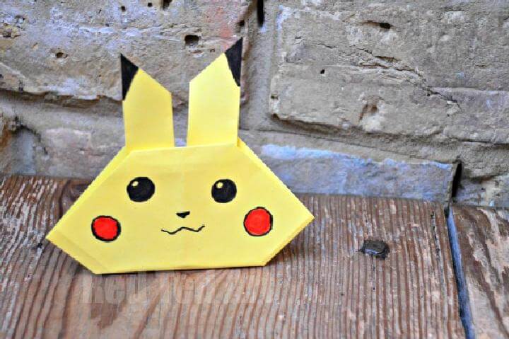 Manualidad de Pikachu súper fácil de bricolaje