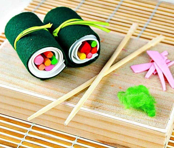 Crayón de sushi fácil de enrollar