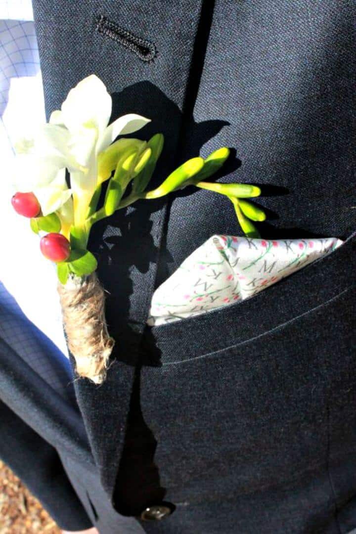 Pañuelos de bolsillo personalizados para bodas de bricolaje