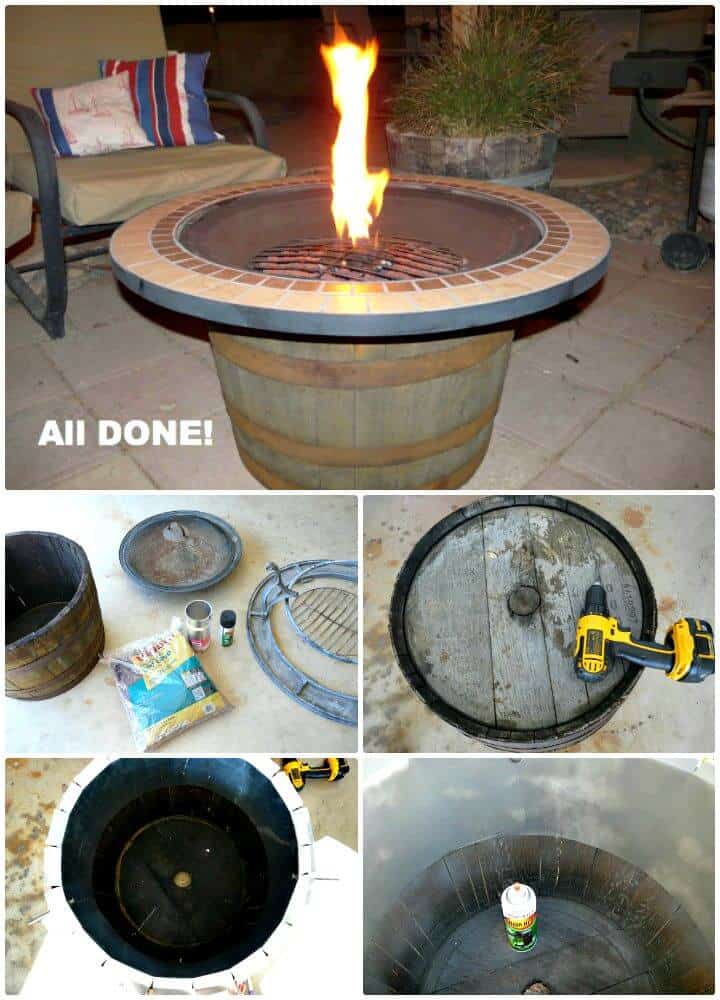 Fácil tutorial de hoyo de fuego de whisky de bricolaje