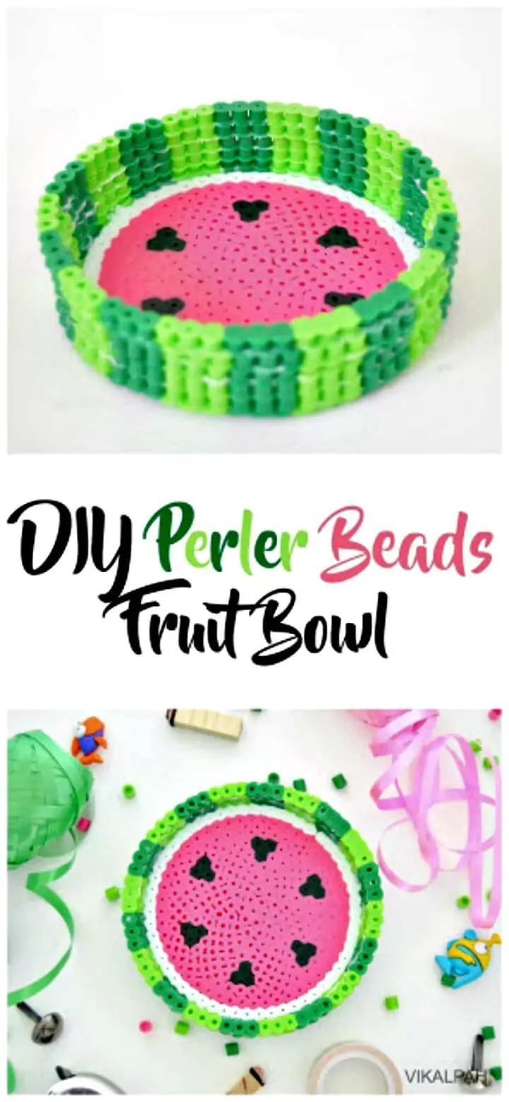 Tazón de fruta fácil de DIY Perler Beads