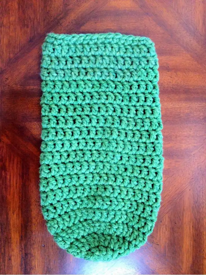 Cocoon de crochet para bebé Easy Peasy