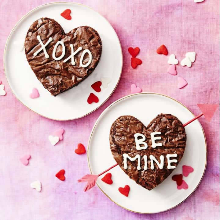 Brownies fáciles para el día de San Valentín