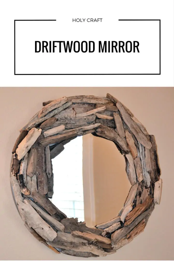 Espejo de madera flotante de bricolaje fácil y rápido