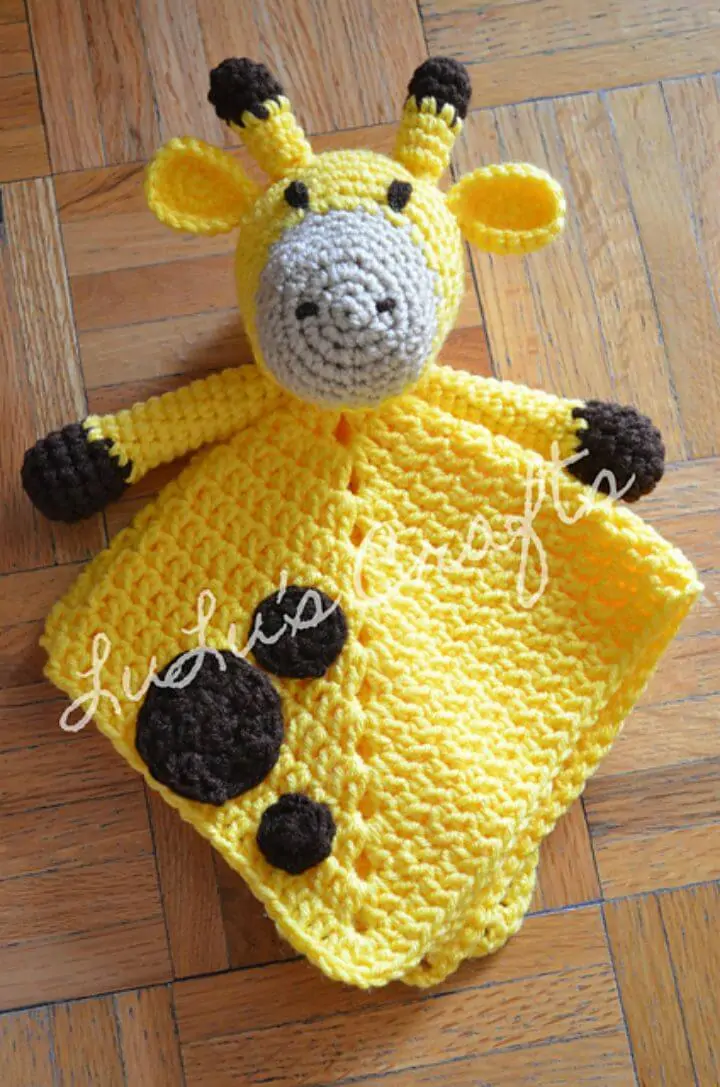 Patrón Lovey Jirafa Fácil Crochet Gratis