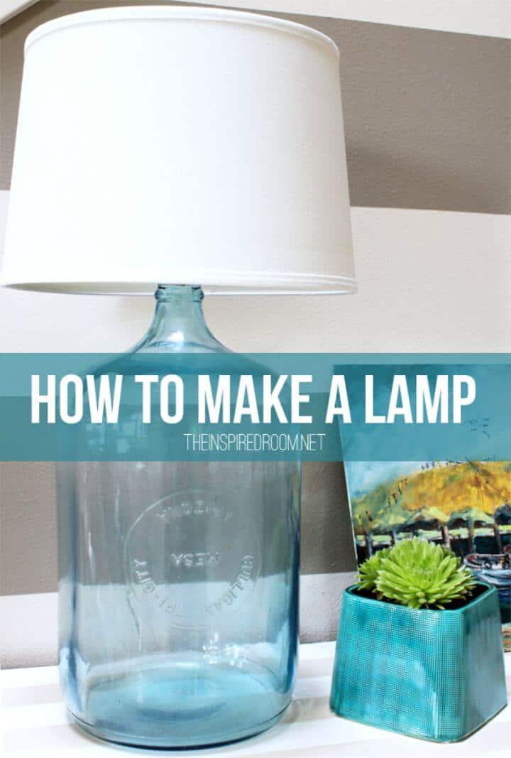 Cómo hacer una lámpara de botella - Ideas de iluminación interior de bricolaje