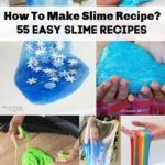 Cómo hacer una receta de slime - 55 recetas fáciles de slime