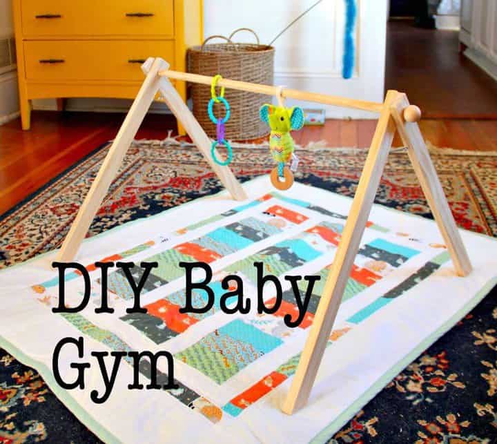 Cómo hacer un gimnasio de madera para bebés