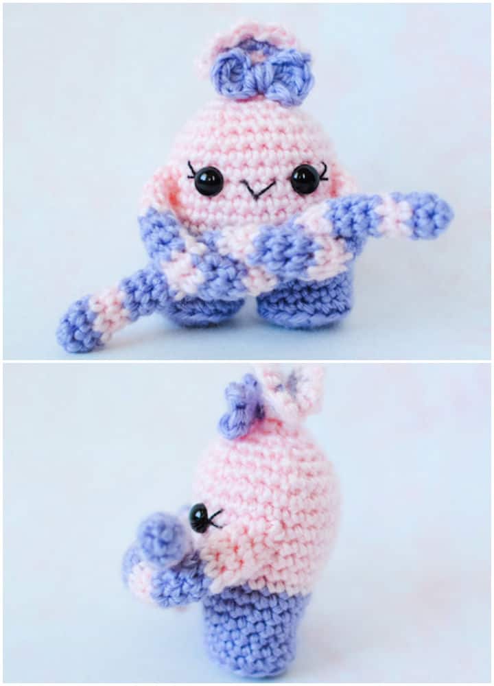 Mini Monstruo Patrón Amigurumi Crochet