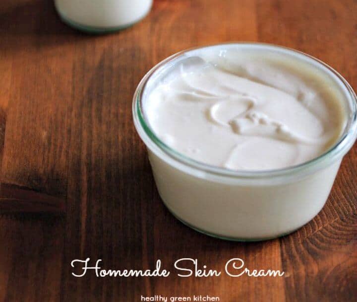 Simple Homemade Skin Cream Recipe - DIY