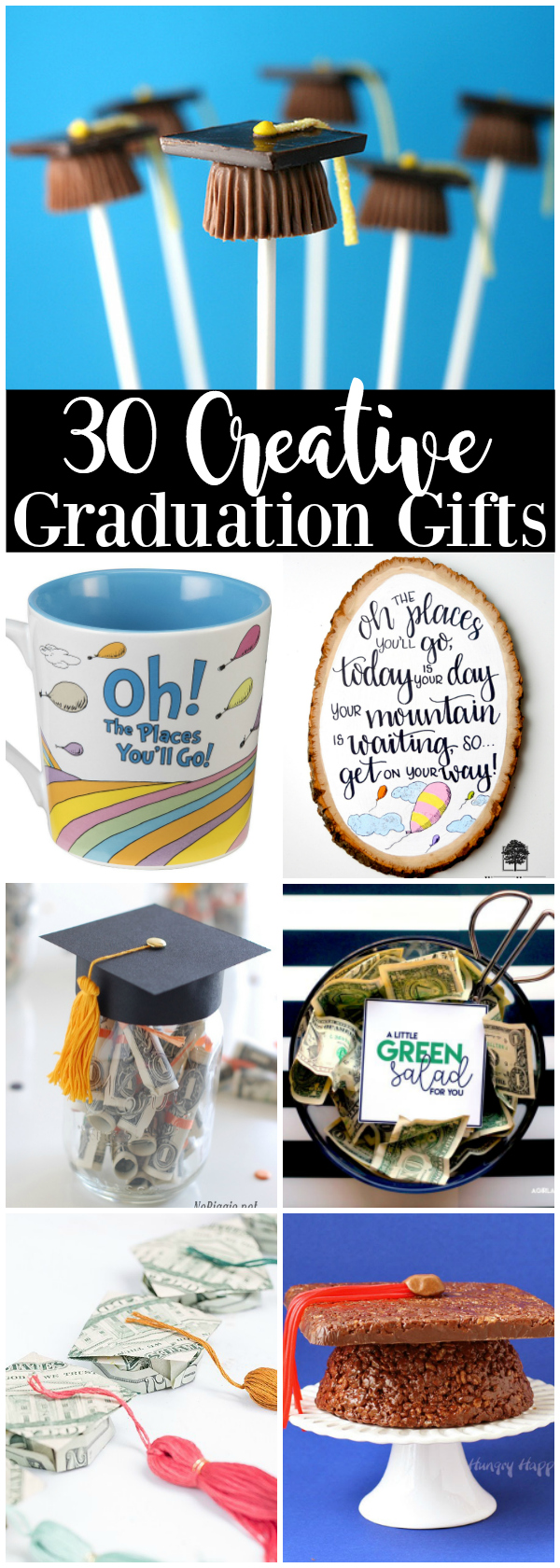 30 ideas creativas para regalos de graduación