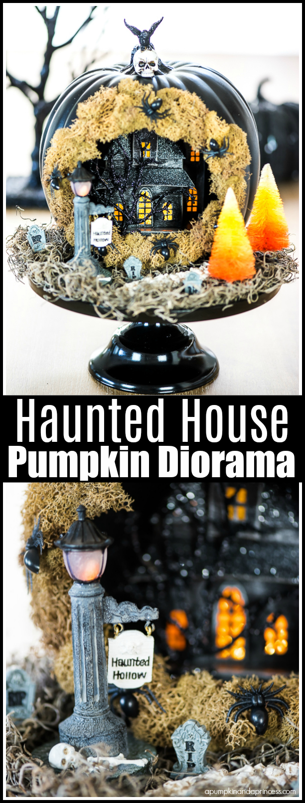 Haunted-House-Pumpkin-Diorama